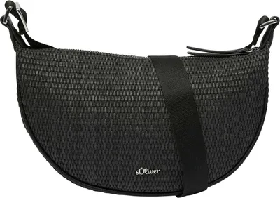 Produktbild von s.Oliver Schultertasche Shoulderbag Grey / Black schwarz