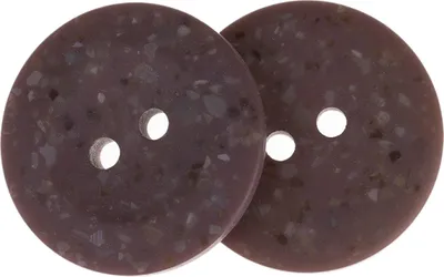 Zdjęcie produktu dla Guzik - zestaw 3 szt. - średnica 23 mm - brązowy