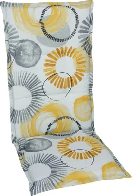 Produktbild von GO-DE Textil ,Sesselauflage hoch ,gelb,19234-01