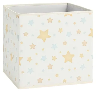 Produktbild von Faltbare Aufbewahrungsbox aus Stoff, 30 x 30 x 30 cm, für Spielzeug, Kleidung und Haushaltsgegenstände – robuste Aufbewahrungsbox ohne Griffe, platzsparend und faltbar, ideal