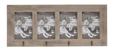 Produktbild von Deknudt Galerierahmen grau Holz S67TF 4 Fotos 10x15 cm