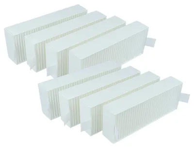 Produktbild von vhbw 8x Filter kompatibel mit Neff T58TL6EN2/35, T58TL6EN2/21, T58TL6EN2/20 Dunstabzugshaube, Filterpapier