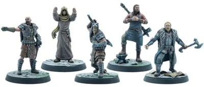 Zdjęcie produktu dla The Elder Scrolls: Call To Arms - Stormcloak Chieftains - rozszerzenie do gry figurkowej - edycja ENG