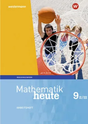 Obrázok produktu pre Mathematik heute 9. Arbeitsheft mit Lösungen. WPF II/III für Bayern