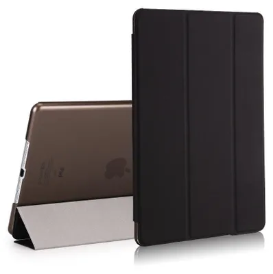Produktbild von iPad 9.7 (2017/2018) Hülle - Tri-Fold Ständer Klapphülle mit Schlaf/Wach-Funktion - Schwarz
