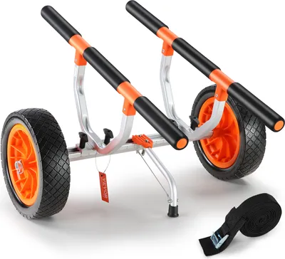 Produktbild von VEVOR Transport Kajakwagen Kanuwagen Faltbar Bootswagen 800x751x470mm Trolley