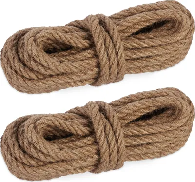 Produktbild von relaxdays lina jutowa 10 mm x 10 m zestaw 2 lin
