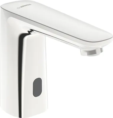 Immagine prodotto di HANSA HANSAELECTRA Mitigeur de lavabo, 230/9 V, Bluetooth, avec capteur, saillie 117mm, eau froide et mitigée, chrome, 92012009, 92012009