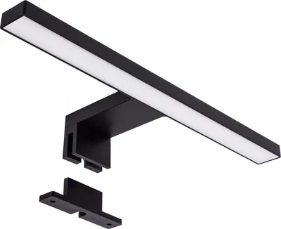 Produktbild von LED Bad Spiegelleuchte MK-BAD 30cm BK Eckig, 5W, Neutralweiß 4000K