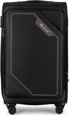 Produktbild von Solier Reisekoffer Koffer mit 4 Rollen Leicht Tourister Trolley Rollkoffer mit Zahlenschloss Groß Reisetrolley 40L