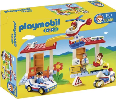 Produktbild von PLAYMOBIL 1.2.3 5046, Krankenhaus, 1,5 Jahr(e), Mehrfarbig, Kunststoff