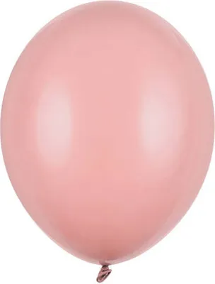 Obrázek produktu pro Silné balónky, pastelová tmavě zaprášená růže, 30 cm, 100 ks.