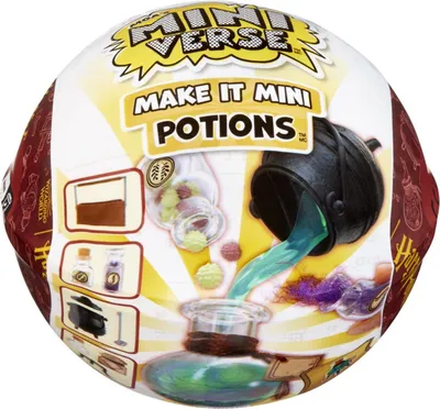 Zdjęcie produktu dla Miniverse Harry Potter Make It Mini Potions, 8 lat(a), Wielobarwny, Plastik, Żywica