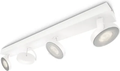 Image de Philips myLiving Clockwork LED Spotbalken, 4-flammig, weiß, 531743116