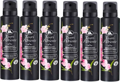 Produktbild von Tesori D´oriente Orchidea Deodorant Spray 150mlx6
