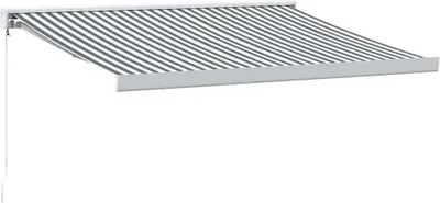 Immagine prodotto di Tenda Retrattile Antracite e Bianca 3,5x2,5m Tessuto/Alluminio