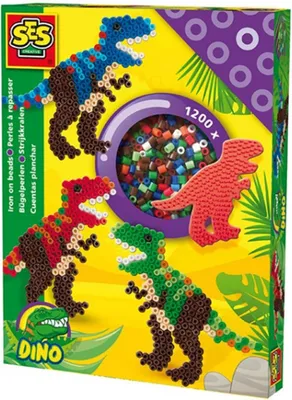 Produktbild von SES Creative Bgelperlenset T-Rex