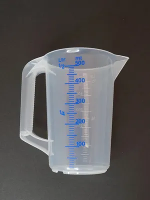 Obrázek produktu pro Plastová odměrka, objem: 500 ml