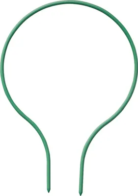 Image de Tuteur arceau plastique Plast Arc vert - 38 x 60 cm -  polypropylène