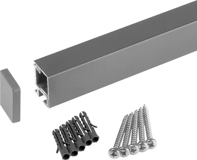 Produktbild von Kesseböhmer Linero style Aluprofil 1500mm Edelstahloptik