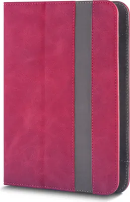 Obrázek produktu pro Knížkové pouzdro (Fantasia) univerzální 7-8" červené