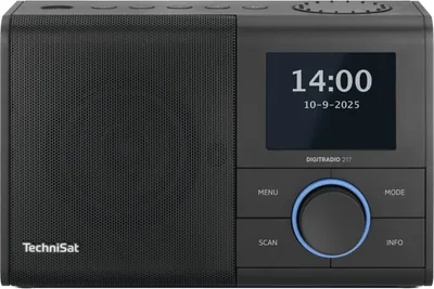 Produktbild von TechniSat DIGITRADIO 217 – tragbares DAB+ Radio (UKW, Bluetooth, Weckzeiten)