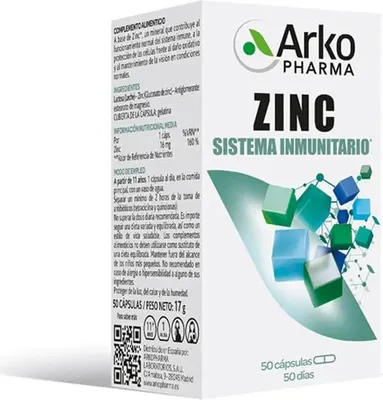 Produktbild von Arkopharma Zinc 50 Capsules