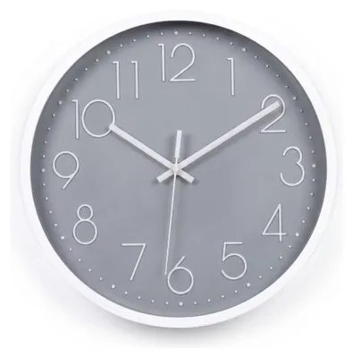Zdjęcie produktu dla Zegar ścienny Sensahome - minimalistyczny design - cichy mechanizm - średnica 30 cm - TM20050-4
