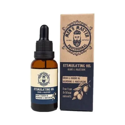 Obrázek produktu pro Mens Master Professional Stimulující olej na vousy a knír 30 ml