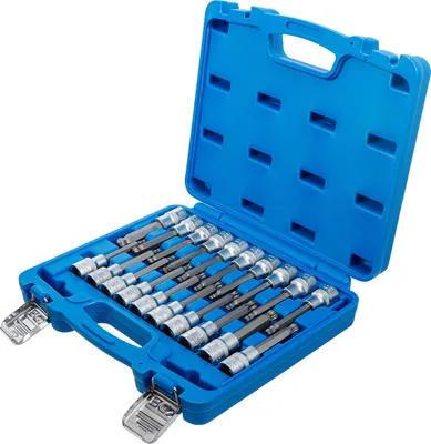 Obrázok produktu pre BGS technic Bit Socket Set, Chróm-vanadová oceľ, 2508 mm, 100 mm, 2,51 kg