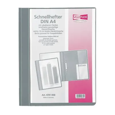 Produktbild von Veloflex VELOFORM, Grau, Transparent, PVC, A4, 1 Stück(e)