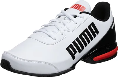 Produktbild von PUMA Equate SL Laufschuhe Unisex puma white/puma black/high risk red 41