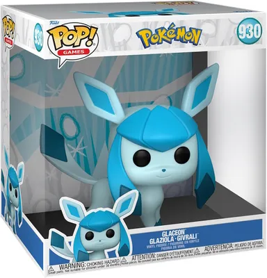 Produktbild von Pokémon - Glaceon Glaziola Givrali 930 - Funko Pop! Vinyl Figur