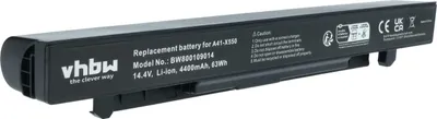 Produktbild von vhbw Akku Ersatz für Asus A41-X550, A41-X550A für Notebook (4400 mAh, 14,4 V, Li-Ion)