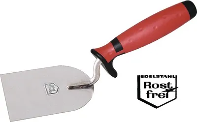 Image de Spatule de stucateur L.100mm inox, avec poignée à 2 composants VA STUBAI