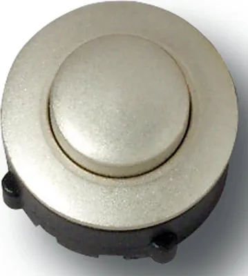 Immagine prodotto di Heidemann 70094 Pulsante campanello singolo nichelato 24 V/1A