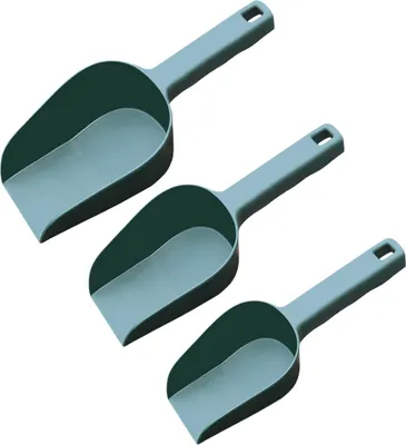Produktbild von Stücke Kunststoff-Erdschaufel Kunststoff-Gartenschaufel Töpfe, Umpflanzschaufel Futterschaufel Metallschaufel Kleine Gartenschaufeln
