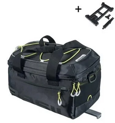 Produktbild von Basil Gepäckträgertasche Miles MIK 2.0 - 7 Liter - 29 5x18x17 5 cm IPX3 wasse...