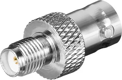 Produktbild von Wentronic SMA-Buchse > BNC-Buchse - mit vergoldeten Kontakten für RG 174/U Kabel