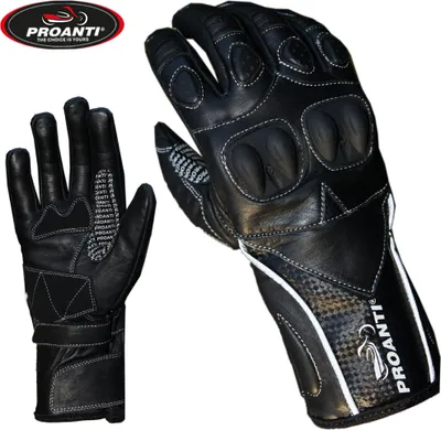 Image de Gants de moto pour femmes de PROANTI Touring Gants de moto en cuir