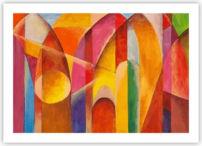 Produktbild von Poster - Poster ohne Rahmen - Abstraktion modern - 70x50 cm - Wand Bild - Wanddeko - Wandbilder - Kunstposter - Wandposter - Bilder - Kunstdruck - Wanddekoration - Wandbild - P2XAA70x50-3619
