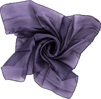Produktbild von Nickituch Seidentuch marineblau dunkelblau blau Seide 55x55cm