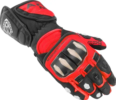 Immagine prodotto di Guanti da moto Arlen Ness Sugello, rosso/nero, S