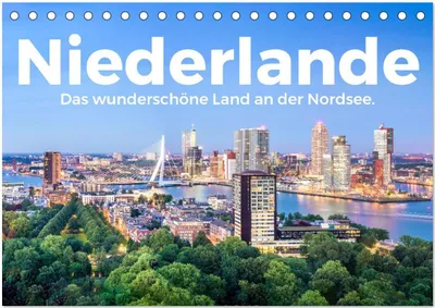 Produktbild von Niederlande - Das wunderschöne Land an der Nordsee. (Tischkalender 2026 DIN A5 quer), CALVENDO Monatskalender