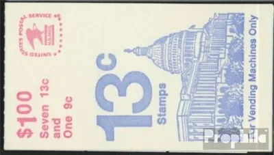 Produktbild von Briefmarken USA 1977 Mi MH93G (kompl.Ausg.) postfrisch Kongress