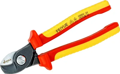 Produktbild von Kabelschere Kabelschneider Kabelzange Zange CR-V 200 mm max. Öffnung 23 mm max. 1000 V