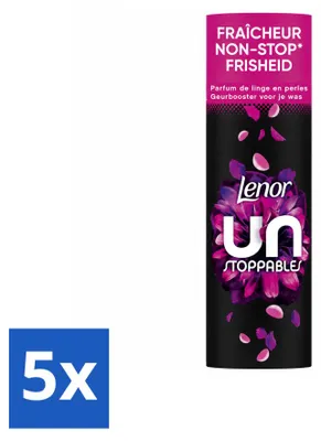 Produktbild von 5 x Lenor Unstoppables Wäscheparfüm Floral Fresh - Blütenfrisch - Vorteilspackung - 5 Stücke