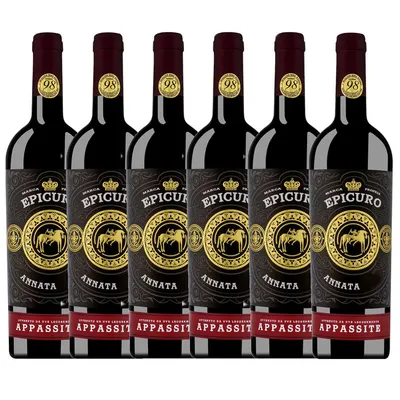 Produktbild von Epicuro Appassite Rosso Passito reife Beerenaromen 4500ml 6er Pack