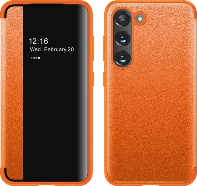 A product image showing a phone case from two angles.