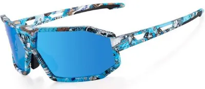Immagine prodotto di ROCKBROS Occhiali polarizzati UV400 per il ciclismo e lo sport (SP214BB)